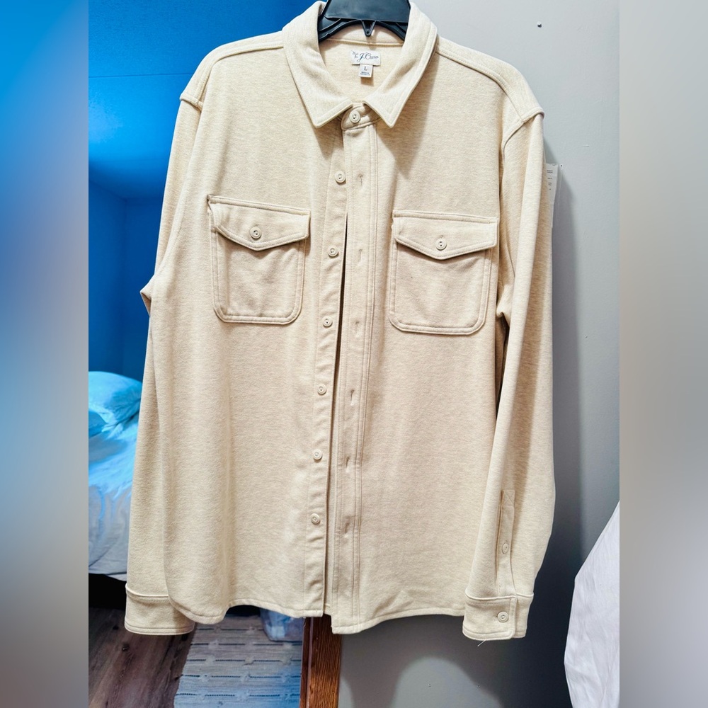 Cream Button-Up Shirt